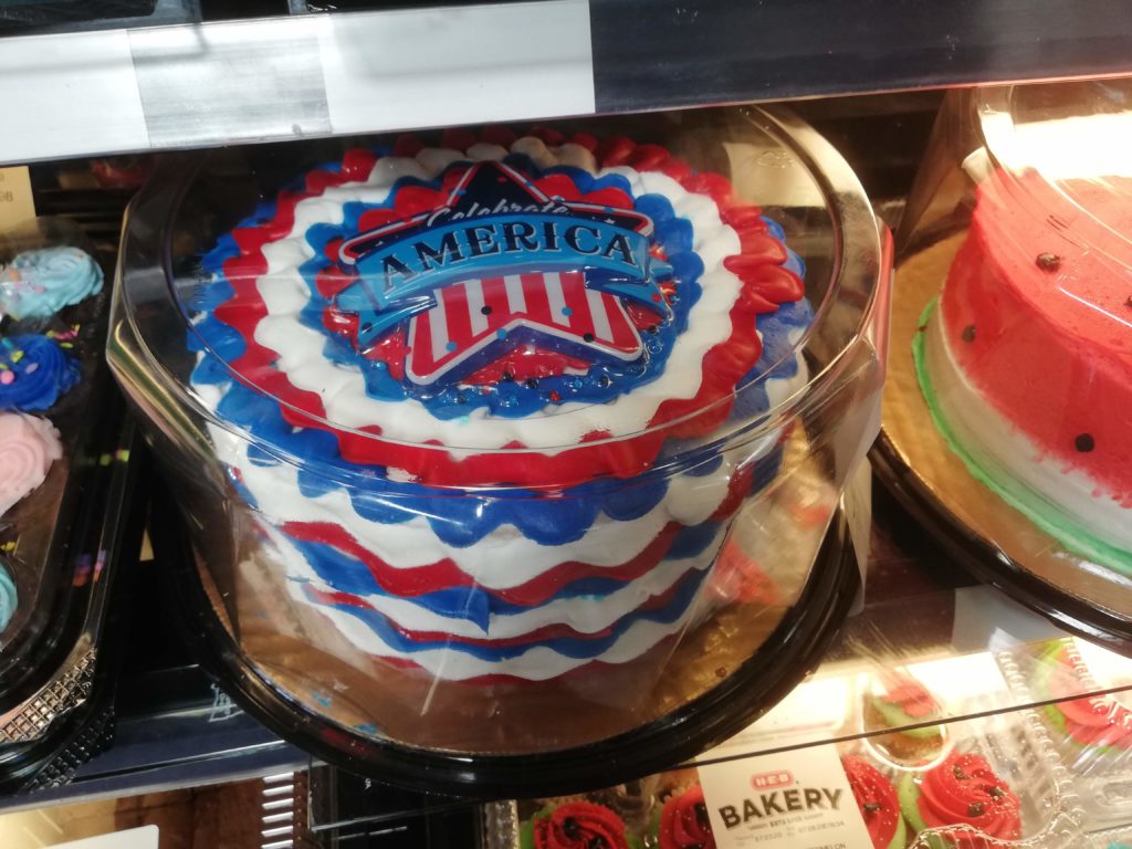 アメリカのケーキ